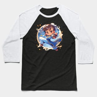 chun li Baseball T-Shirt